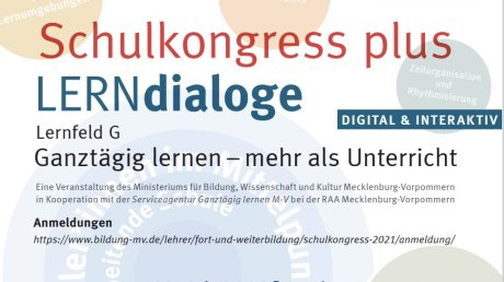 Ganztägig Lernen beim Schulkongress 2021