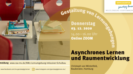 Asynchrones Lernen und Raumentwicklung – Online-Seminar Asynchrones Lernen und Raumentwicklung – Online-Seminar