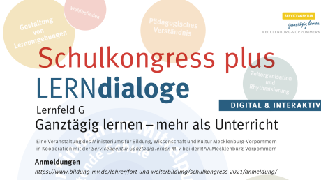 Ganztägig Lernen beim Schulkongress 2021